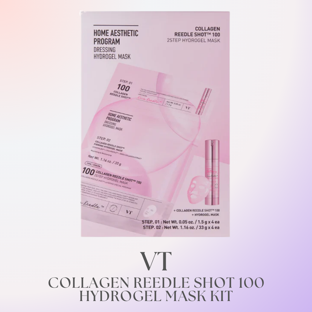VT - Collagen Reedle Shot 100 Hydrogel mask Kit