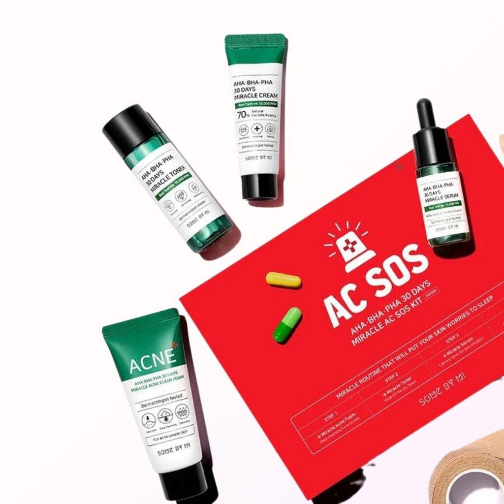 SOME BY MI – AHA BHA PHA 30 Days Miracle AC SOS Kit (4PC)