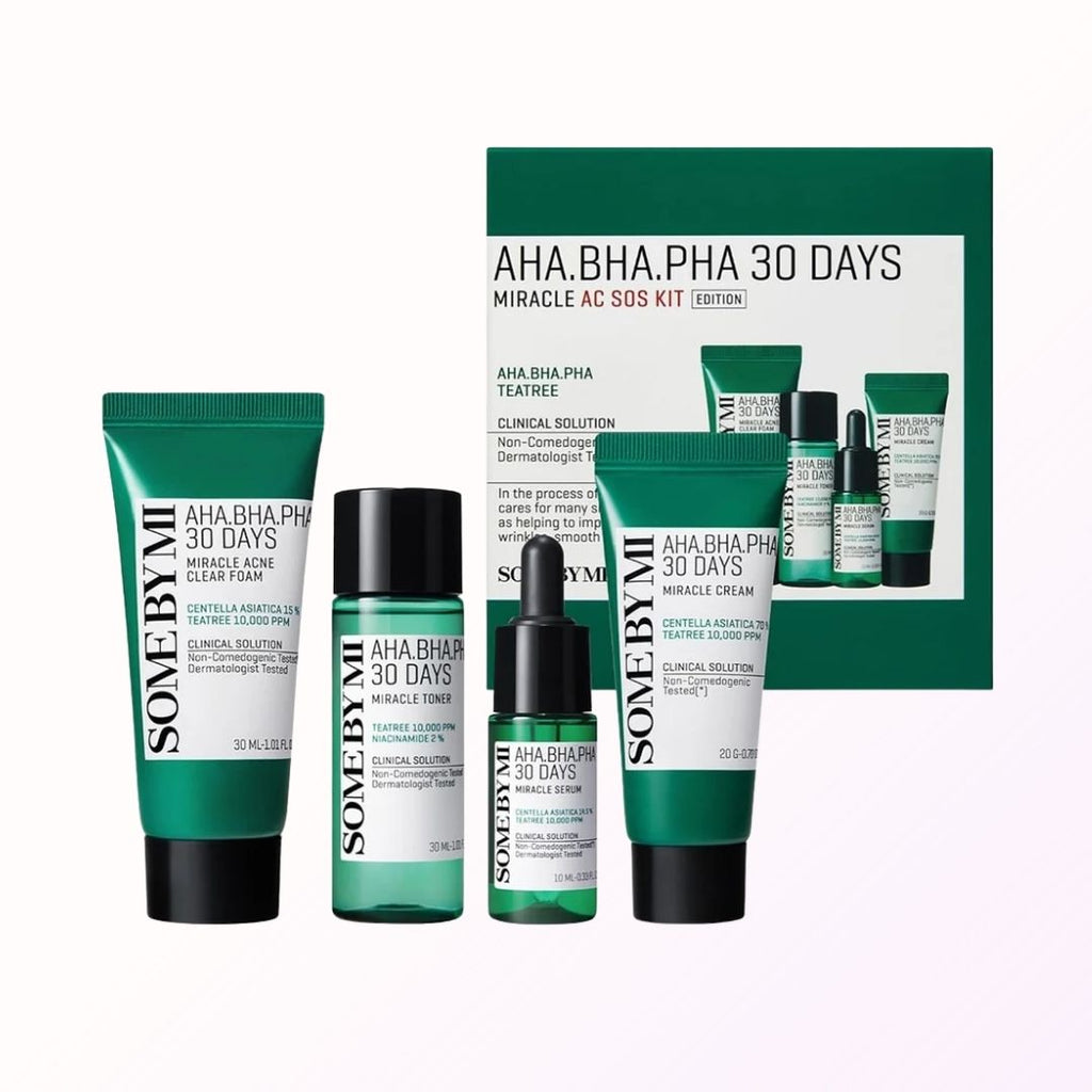 SOME BY MI – AHA BHA PHA 30 Days Miracle AC SOS Kit (4PC)