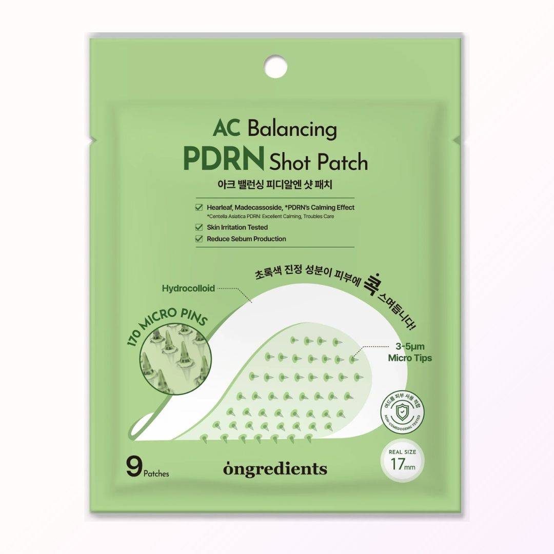 ONGREDIENTS – AC Balancing PDRN Shot Patch (9 Patches)